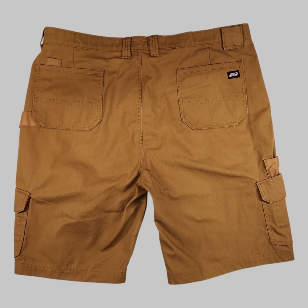 Dickies Men's Size 40 Cargo Shorts Ripstop Ultimate Duck Brown NWOT - Picture 2 of 8